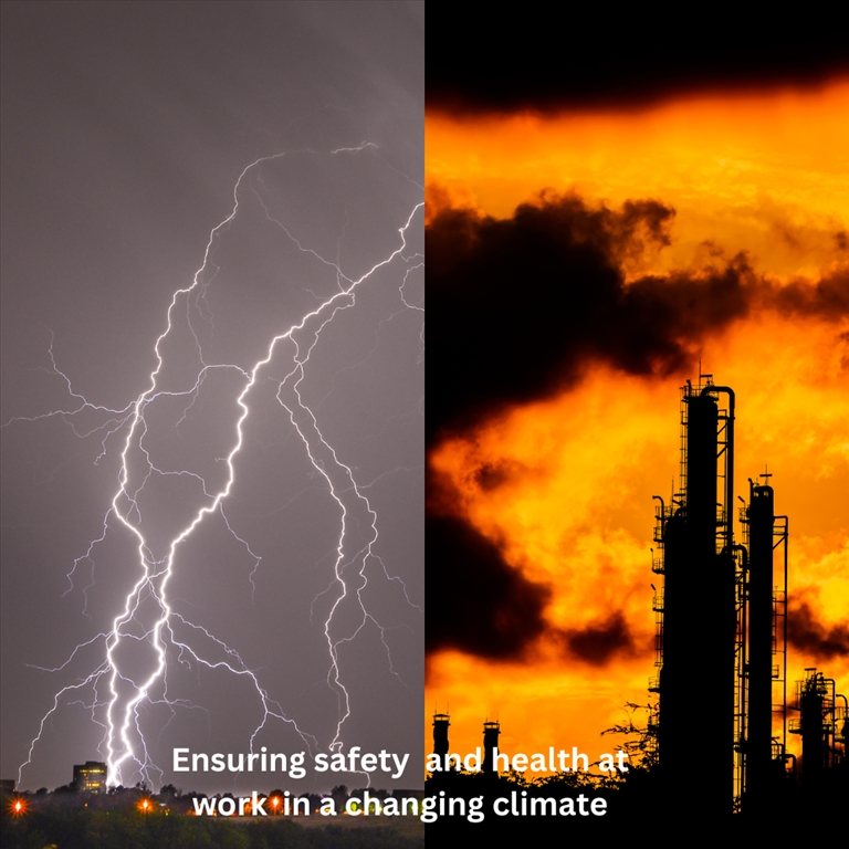 Ensuring safety  and health at work  in a changing climate